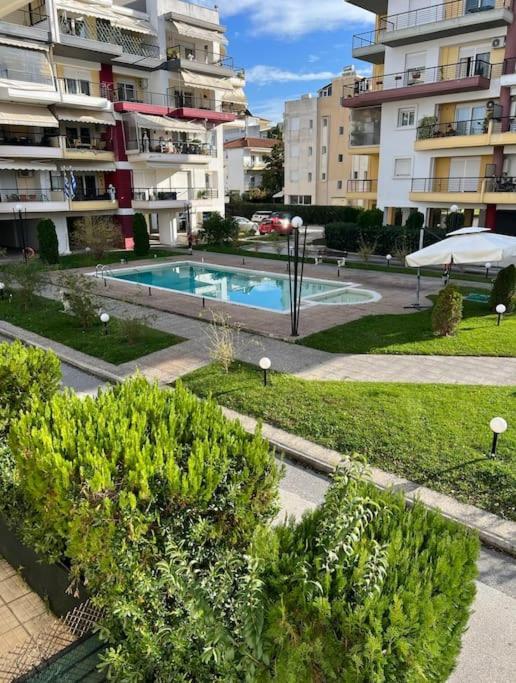 Jimmy'S Pool Apartment Peraia  Bagian luar foto